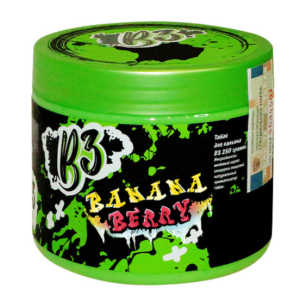 Табак B3 Bananaberry  250 грамм в Ростове-на-Дону