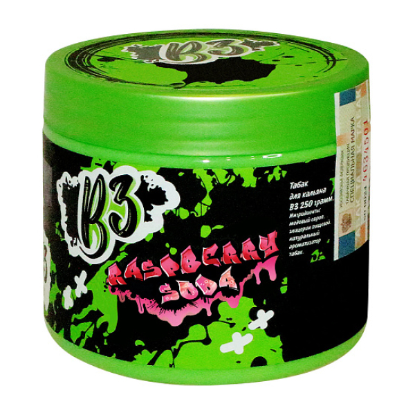 Табак B3 Raspberry Soda  250 грамм в Ростове-на-Дону