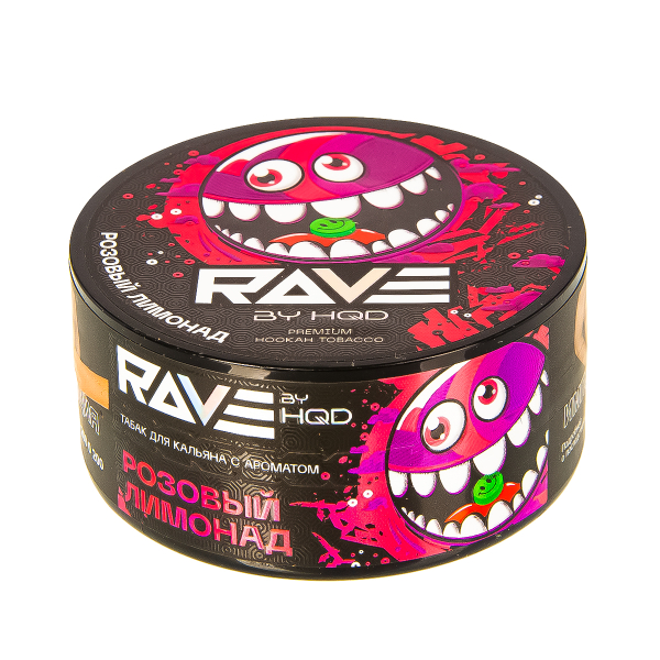 Табак Rave By Hqd Розовый Лимонад  25 грамм в Ростове-на-Дону