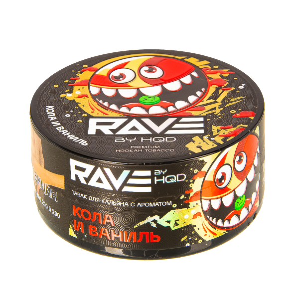 Табак Rave By Hqd Кола И Ваниль  25 грамм в Ростове-на-Дону