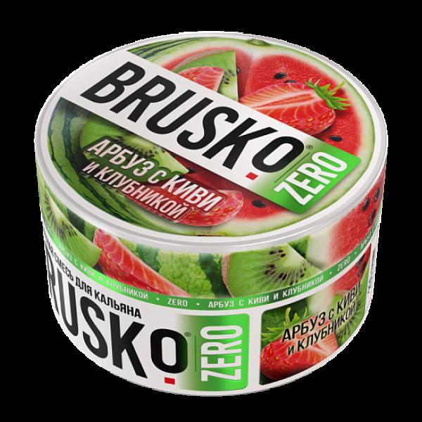 Смесь Brusko Арбуз С Киви И Клубникой (Zero)  250 гр в Ростове-на-Дону