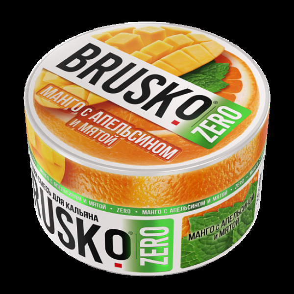 Смесь Brusko Манго С Апельсином И Мятой (Zero)  250 гр в Ростове-на-Дону