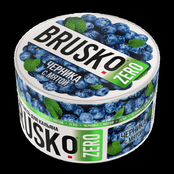 Смесь Brusko Черника С Мятой (Zero)  250 гр в Ростове-на-Дону