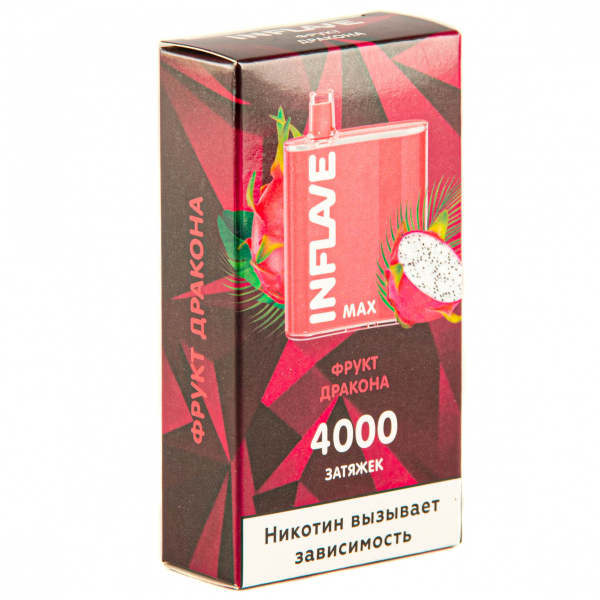 Inflave Max Фрукт Дракона (4000 Затяжек) в Ростове-на-Дону