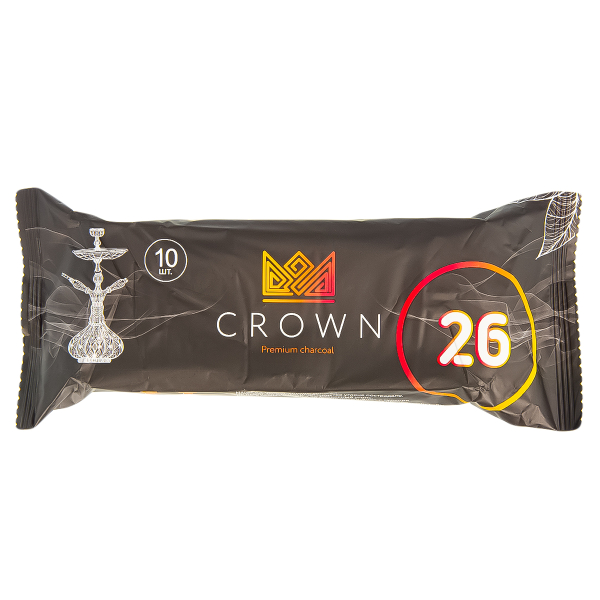 Уголь Crown Кокосовый 10 Шт (26 Мм) в Ростове-на-Дону