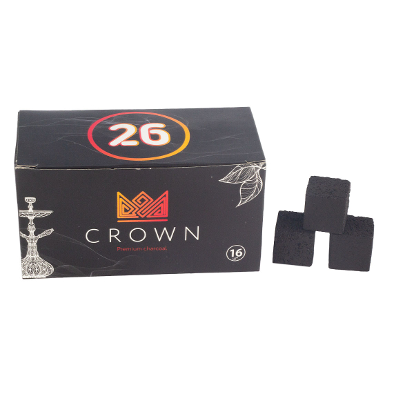 Уголь Crown Кокосовый 16 Шт (26 Мм) в Ростове-на-Дону