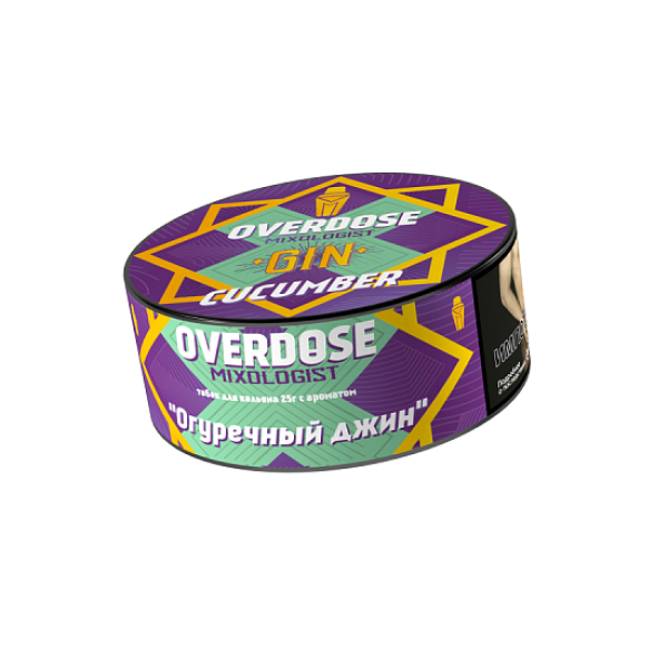 Табак Overdose Gin Cucumber   25 грамм в Ростове-на-Дону