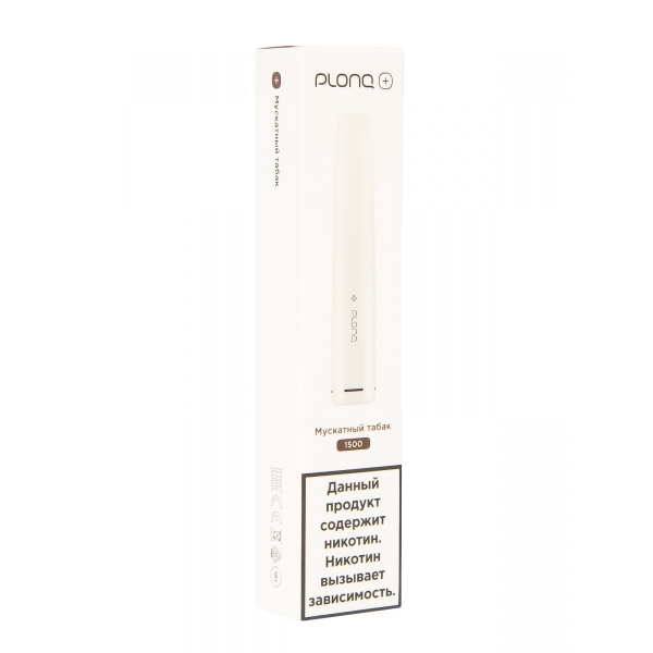 Plonq Plus Мускатный Табак (1500 Затяжек) 20 Мг в Ростове-на-Дону