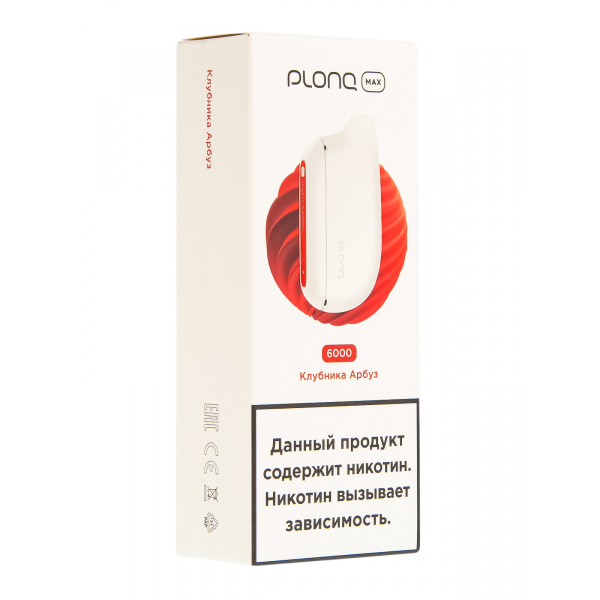 Plonq Max Клубника Арбуз (6000 Затяжек) 20 Мг в Ростове-на-Дону