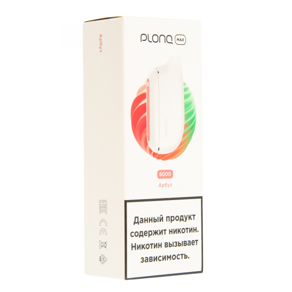 Plonq Max Арбуз (6000 Затяжек) 20 Мг в Ростове-на-Дону