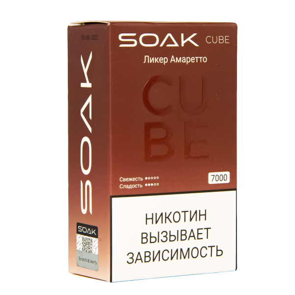 Soak Cube Ликер Амаретто 7000 Затяжек в Ростове-на-Дону