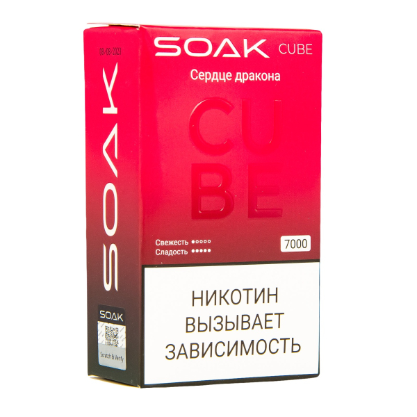 Soak Cube Сердце Дракона 7000 Затяжек в Ростове-на-Дону