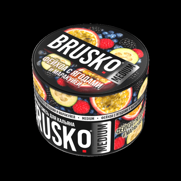 Смесь Brusko Medium Фейхоа С Ягодами И Маракуйей  50 гр в Ростове-на-Дону