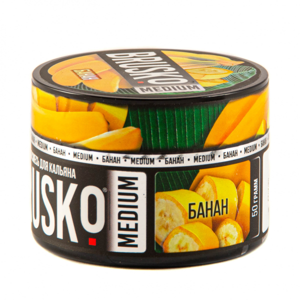 Смесь Brusko Medium Банан  50 гр в Ростове-на-Дону