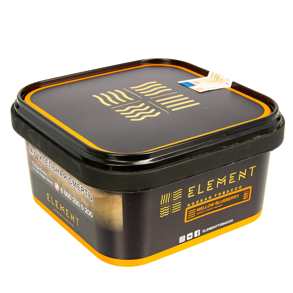 Табак Element Земля Mellow Blueberry  200 грамм в Ростове-на-Дону