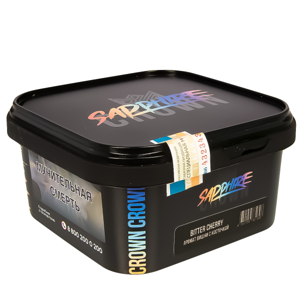 Табак Sapphire Crown Bitter Cherry  200 грамм в Ростове-на-Дону