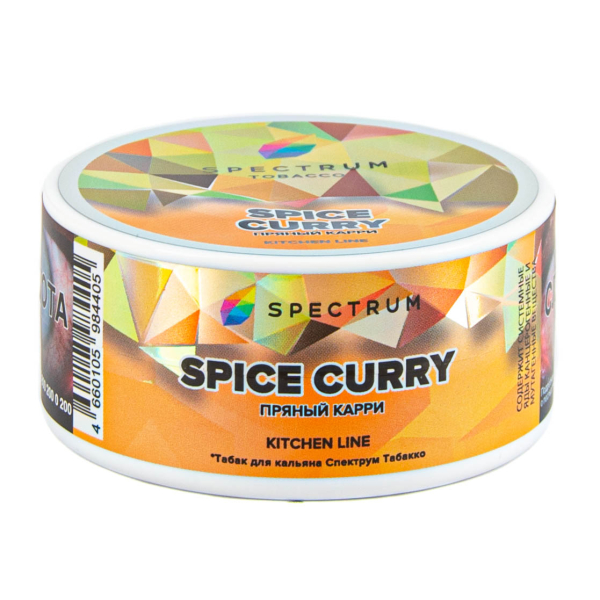 Табак Spectrum Kitchen Line Spice Curry  25 грамм в Ростове-на-Дону