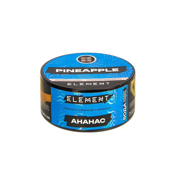 Табак Element Вода Pineapple New  25 грамм в Ростове-на-Дону