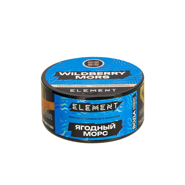 Табак Element Вода Wildberry Mors New  25 грамм в Ростове-на-Дону