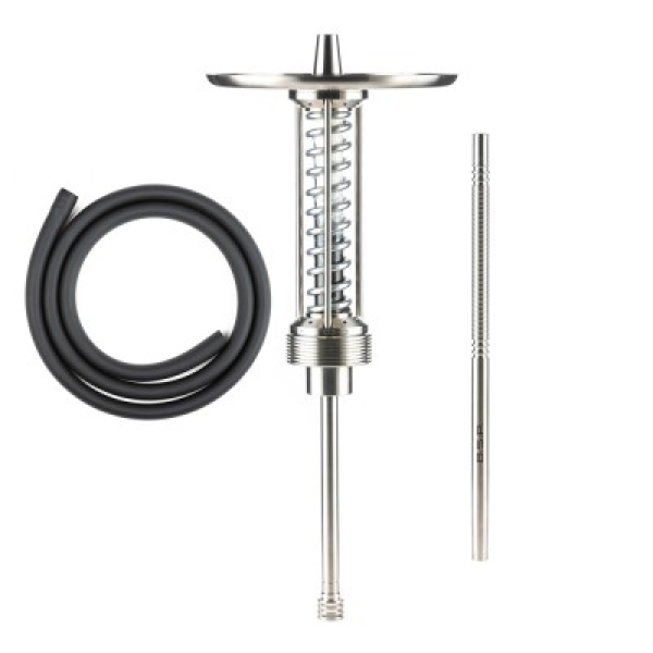 Кальян Bsp Hookah Cybertank White Black Chrome в Ростове-на-Дону