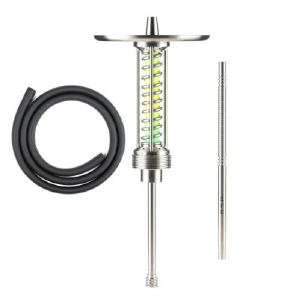 Кальян Bsp Hookah Cybertank Yellow Green Chrome в Ростове-на-Дону