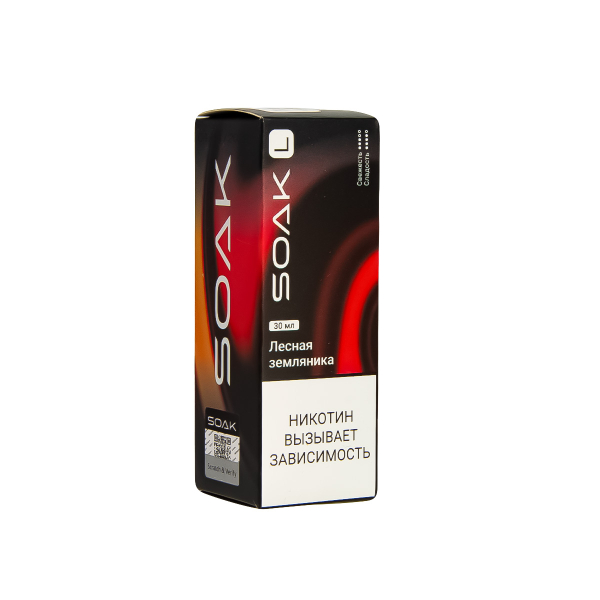 Жидкость Soak L30 Wild Strawberry 30 Мл 2 Мг в Ростове-на-Дону