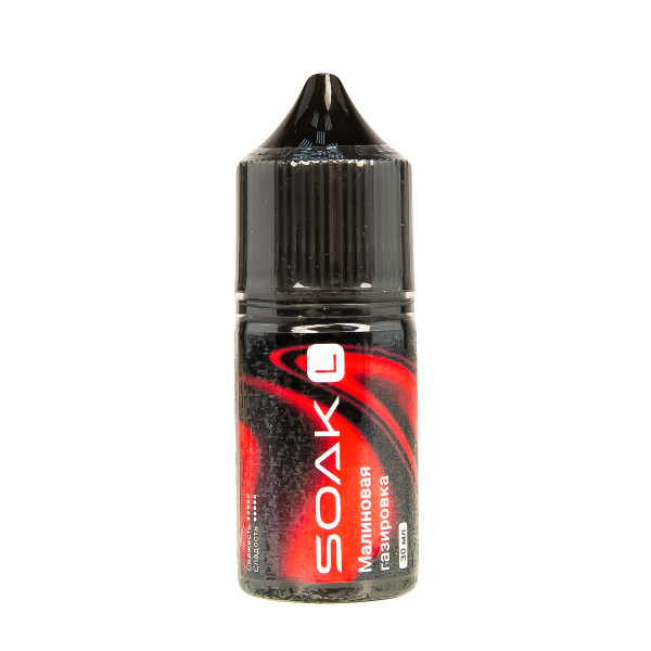 Жидкость Soak L30 Raspberry Soda 30 Мл 2 Мг в Ростове-на-Дону
