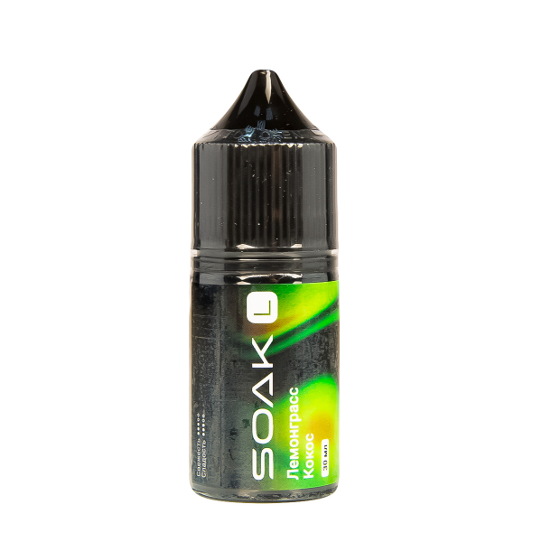 Жидкость Soak L30 Lemongrass Coconut 30 Мл 2 Мг в Ростове-на-Дону