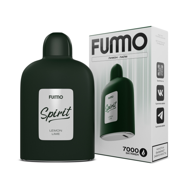 Электронка Fummo Spirit Лимон Лайм  в Ростове-на-Дону