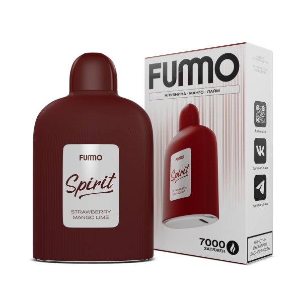 Электронка Fummo Spirit Клубника Манго Лайм  в Ростове-на-Дону