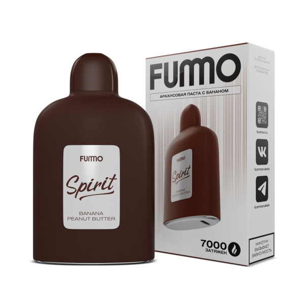 Электронка Fummo Spirit Арахисовая Паста С Бананом  в Ростове-на-Дону
