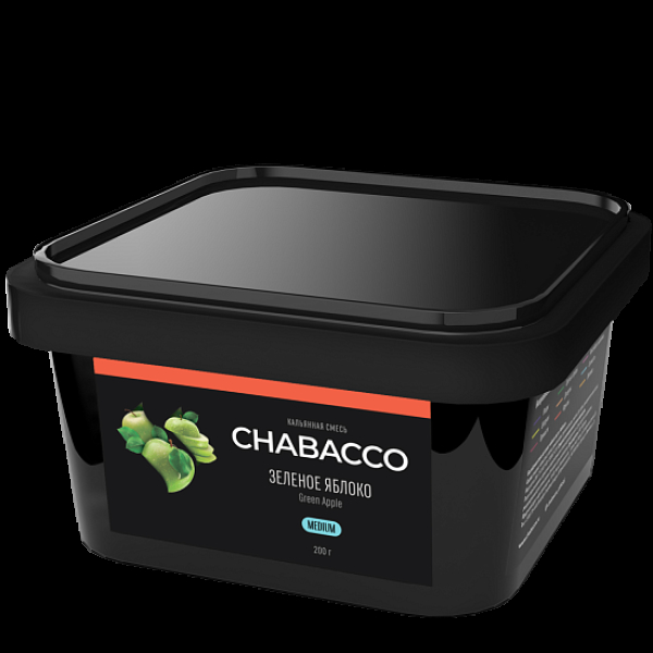 Смесь Chabacco Green Apple    Medium 200 гр в Ростове-на-Дону