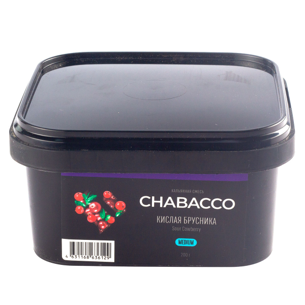 Смесь Chabacco Sour Cowberry    Medium 200 гр в Ростове-на-Дону