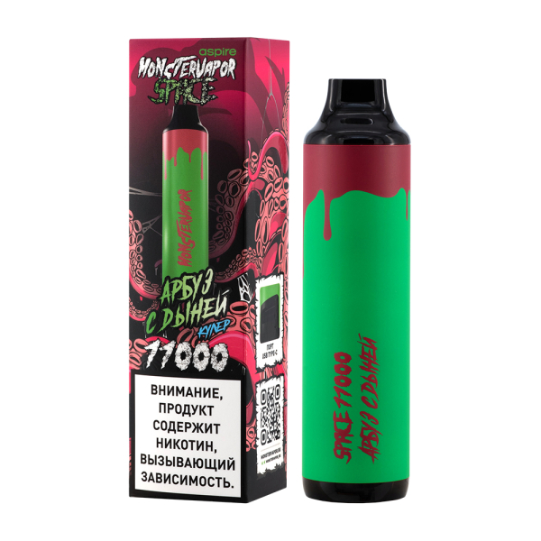 Электронка Monstervapor Space Арбуз И Дыня (11000 Затяжек) в Ростове-на-Дону