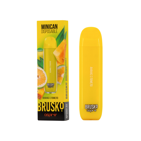 Электронка Brusko Minican Ананас С Помело (1500 Затяжек) в Ростове-на-Дону