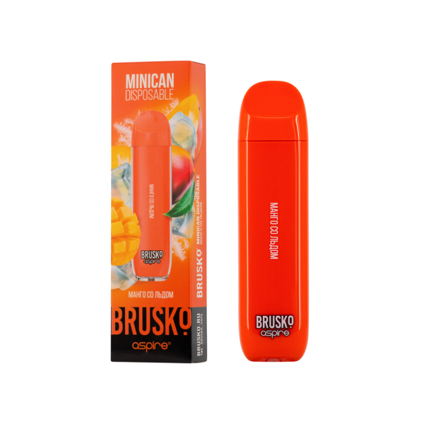 Электронка Brusko Minican Манго Со Льдом (1500 Затяжек) в Ростове-на-Дону