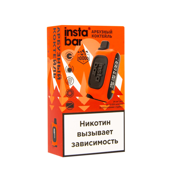 Электронка Plonq Instabar Арбузный Коктейль (10000 Затяжек) 20 Мг в Ростове-на-Дону