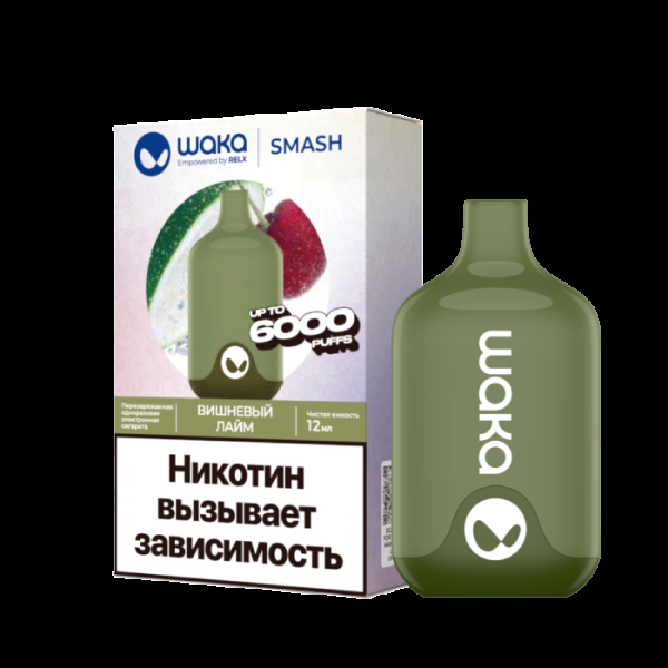 Электронка Waka Вишнёвый Лайм (6000 Затяжек) в Ростове-на-Дону