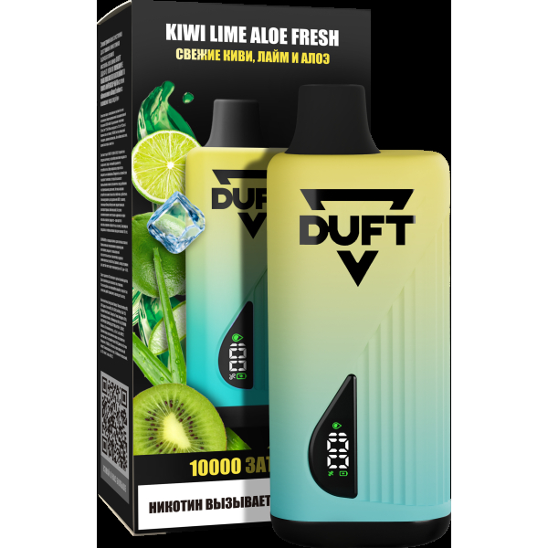 Электронка Duft Kiwi Lime Aloe Fresh (10000 Затяжек) в Ростове-на-Дону