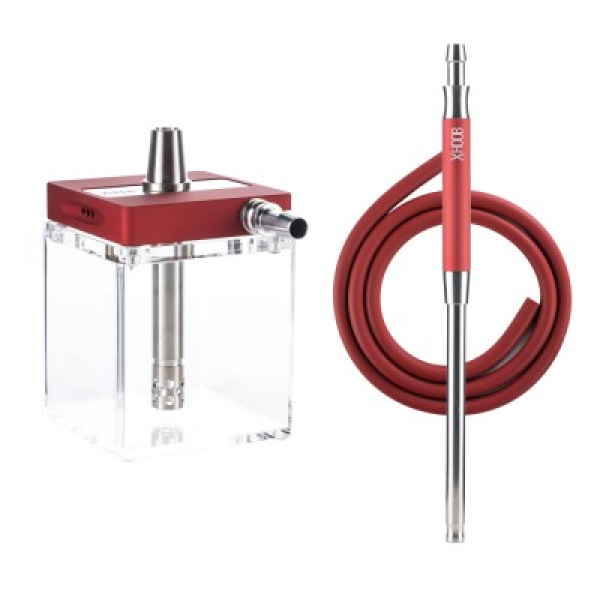 Кальян Hoob Subatom Wine Red Stainless Steel в Ростове-на-Дону
