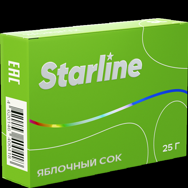 Табак Starline Яблочный Сок  25 грамм в Ростове-на-Дону