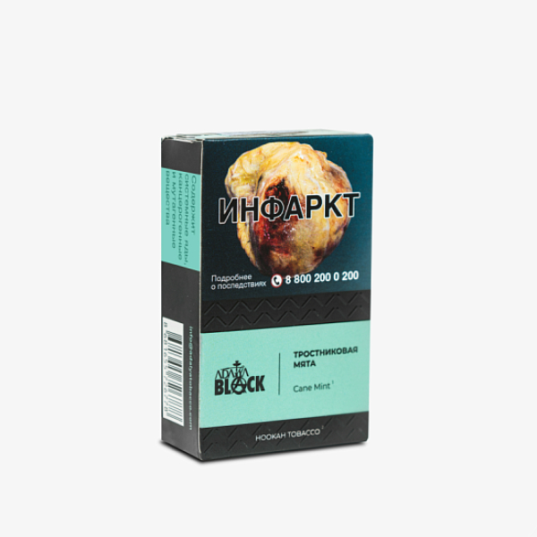 Табак Adalya Black Cane Mint (Тростниковая Мята)  Aтп 20 грамм в Ростове-на-Дону