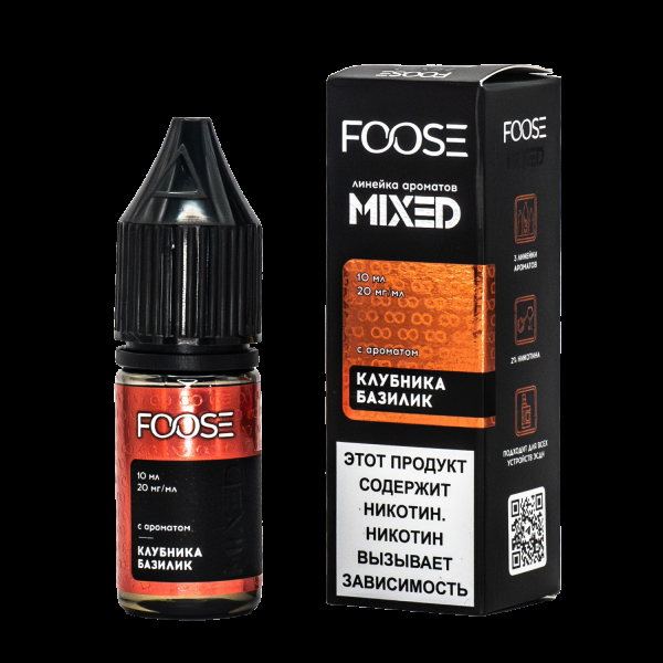 Жидкость Foose Mixed Клубника Базилик 10 Мл в Ростове-на-Дону