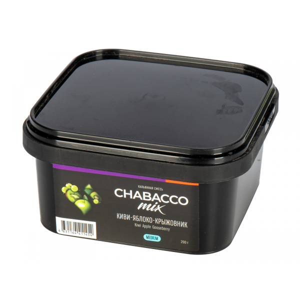 Смесь Chabacco Mix Medium Kiwi Apple Gooseberry  200 гр в Ростове-на-Дону