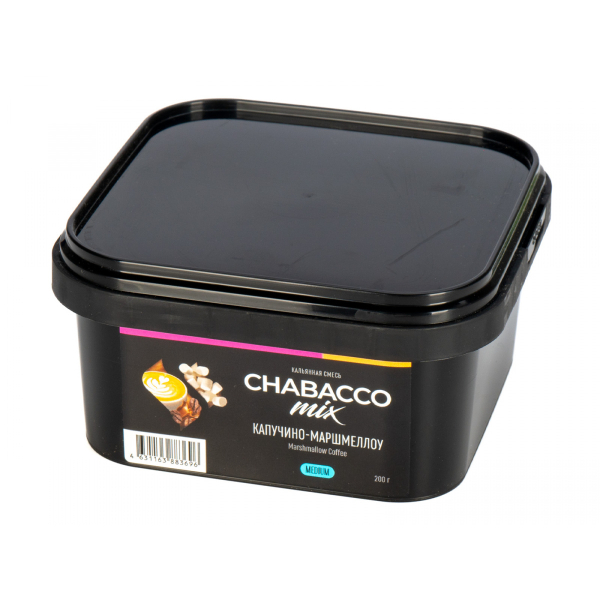Смесь Chabacco Mix Medium Cappuccino Marshmallow  200 гр в Ростове-на-Дону