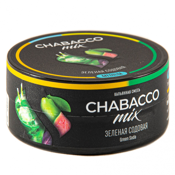 Смесь Chabacco Mix Medium Green Soda  25 гр в Ростове-на-Дону