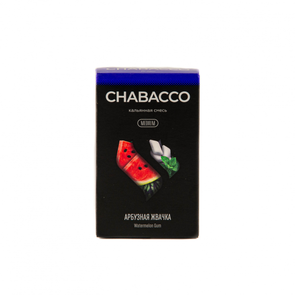 Смесь Chabacco Mix Medium Watermelon Gum  50 гр в Ростове-на-Дону
