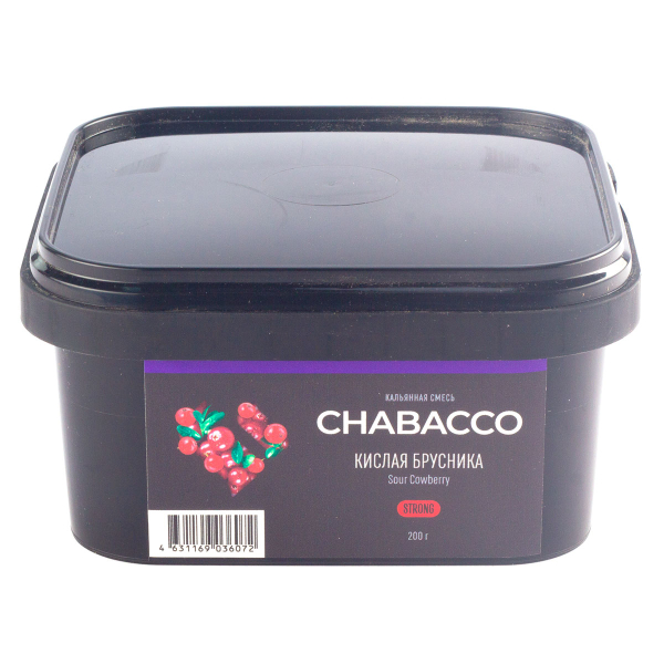 Смесь Chabacco Strong Sour Cowberry  200 гр в Ростове-на-Дону