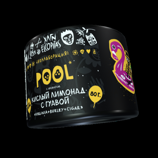 Табак  Хулиган Pool (Кислый Лимонад С Гуавой)  80 грамм в Ростове-на-Дону