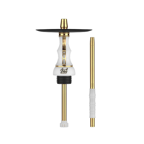 Кальян Alpha Hookah Beat White Gold Прозрачная Колба  в Ростове-на-Дону